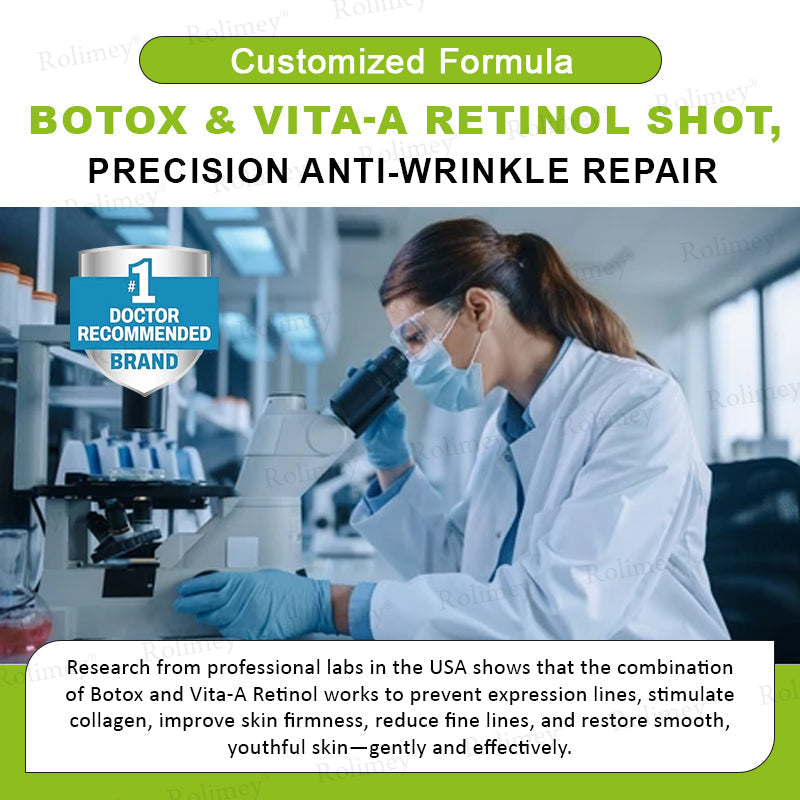 💎Made and shipped from Australia  Rolimey® Botox & Vita-A Retinol Shot Wrinkle-Lift Tightening cream - Last Day Promotion 70% OFF|